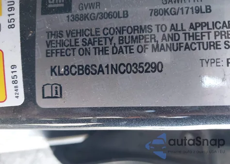 KL8CB6SA1NC035290